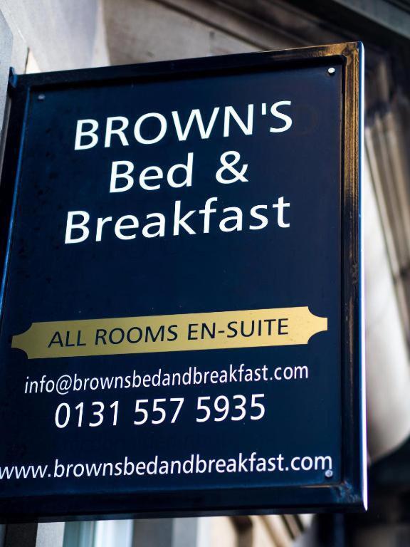 Browns Bed And Breakfast 爱丁堡 外观 照片